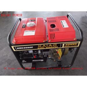220V 230V 3000W Small Welder Generator Diesel With Ordinary Panel Board