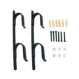 Cheap 2pcs Hunting Truck Gun Rack Tool Bow Rack Gun Wall Mount Storage Rack J-Hook gun Hangers Set for sale