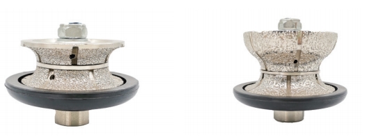 Durable Vacuum Brazed Diamond Router Bit For Grinding Stone Material