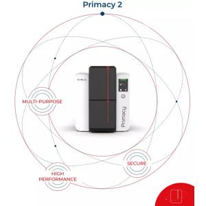 High Efficiency Single Side Evolis Primacy 2 Plastic PVC Smart ID Card Printer