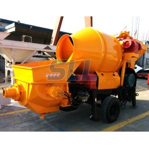 Construction Machinery Mini Portable Concrete Pump 30m3/H With Drum Mixer