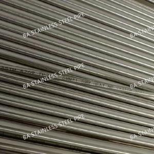 China Cold Drawn TP304 Stainless Steel Seamless Pipe Bright Annealing SS Precison on sale