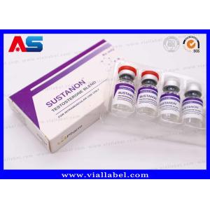 LabPharma Pharmaceutical Printed 10ml Paper Box And Bottle Label With Vial Kit