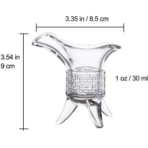 Base Material Glass Wine Vodka and Whisky Glass Wine Glasses with Unique Shapes