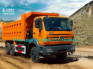 Cheap Beiben 2634K 340HP Heavy Duty Dump Truck 6x4 10 Wheeler LHD Strong Off Road Performance for sale