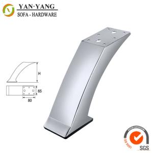 130mm high slanted furniture legs contemporary custom metal sofa legs SL-077