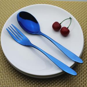 Newto NC560 ORI blue silverware/ flatware set/colorful cutlery