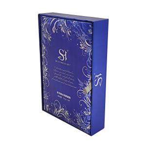 Free Sample Custom Face Mask Flip Boxes Packaging Luxury Elegant Handmade Paper