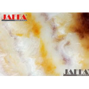 Customizable Hardness Resin Aluminum Hydroxide Translucent Marble Panels