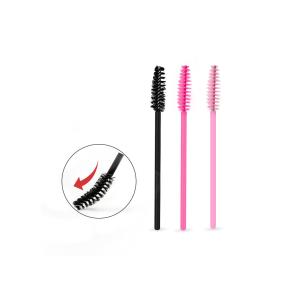 Cheap 10cm Plastic Muti Function 10cm Disposable Brow Lash Comb Brush for sale