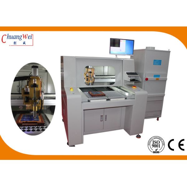 Low Maintenance PCB Automatic Router Machine Accurate With High Resolution CCD