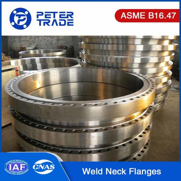 Class 75 ASME B16.47 Large Diameter Carbon Steel A105 Weld Neck Flanges and