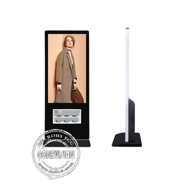 1080P Kiosk Digital Signage 43'' Lcd Wireless Charging Station For Advertising