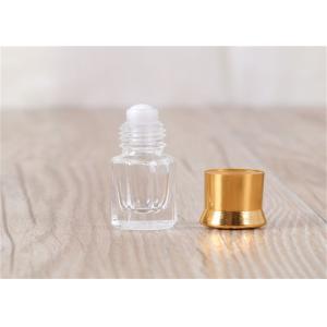 Round And Square Cosmetic Glass Bottles 5ml 10ml 15ml With Roller Ball