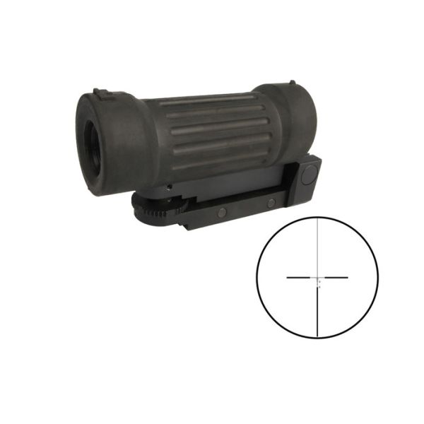 4X30 Magnification Military Long Range Scopes , Dot Reticle Scopes With 20mm