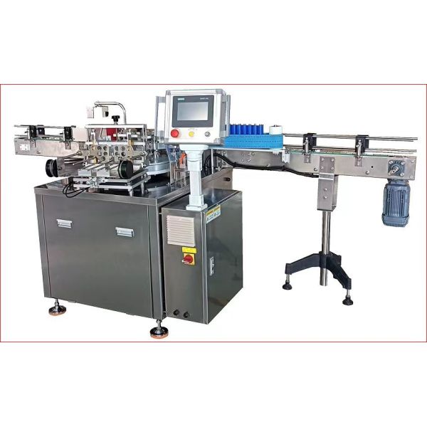 Quality Professional and Customizable Label Linear Labeling Machine for Front Labeling of Beverages wholesale