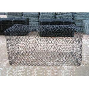 Galvanized Zinc 270g 3x1x0.3m 2.2mm Wire Mesh Galvanized Gabion Mesh