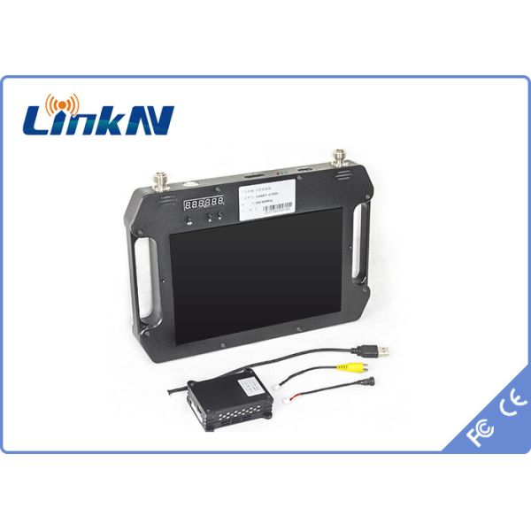 Quality Portable COFDM Video Receiver Battery Powered HDMI CVBS with Display Diversity Reception AES256 DC 12V wholesale