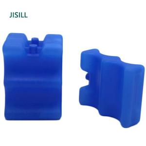 Cheap 380ML Double Wave Plastic Ice Pack Cooler Reusable For Breastmilk for sale