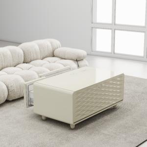 Adjustable Multifunctional Smart Coffee Table with Wireless Charging and Music