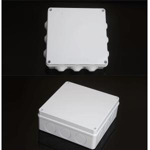 200x200x80mm 12 Entry Holes IP65 Abs Waterproof Junction Box With PVC Stoppers