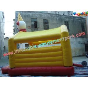 Customized Kids Inflatable Clown House Commercial Bouncy Castles For Outdoor,