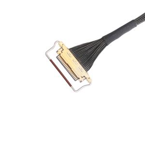 Oem Lvds Cable Assembly 0.5mm Pitch 20453-220t-03 Horizontal mating type micro