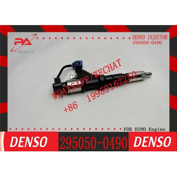 Quality Common Rail Fuel Injector 295050-0490 23670-E0220 For Hino Heavy Truck E13C diesel Engine wholesale