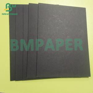 1.1mm 1.5mm 2.0mm One Side Black Grey Board For Photo Frame Back Folder Board
