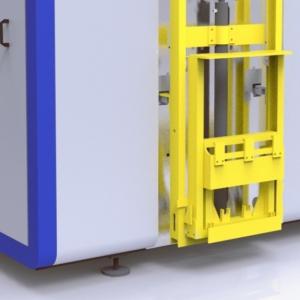 Solar Powered Home Food Waste Composting Machine 1000kg/Day Digester