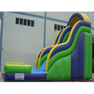 Kids Backyard Inflatable Water Slide With Pool PVC Tarpaulin CE Certificate