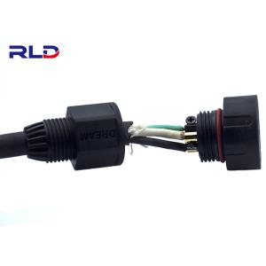 Cheap Led Plastic Waterproof Power Connector T Type Connector 3 Pin for sale