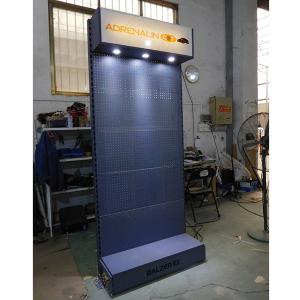 Fashionable 375mm Depth 1030mm Length Pegboard Wire Shelf With Hook