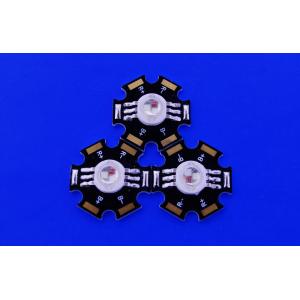 3w RGB High Power LED Light Emitting Diode With Star PCB and led optical lens