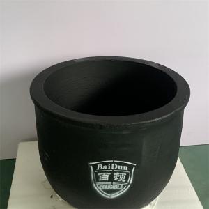 Large Round Zinc Fusing Crucible Chemical Resistance Good Thermal Shock