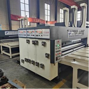 Carton Box Making Printer Slotter And Die Cutter Machine For Building Material
