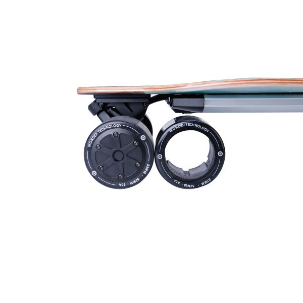 Dual hub motors in-wheel I-Wonder SK-E2 electric longboard Led light electric