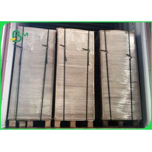 Cheap Wide 75×105CM Good Rigidity Moisture Resistance 2.3mm Grey Chipboard In Sheet for sale