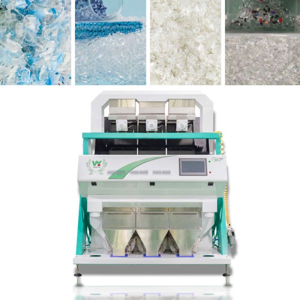 Wenyao 3 Chute Recycled Plastic Color Sorter Color Sorting Machine
