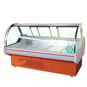 Quality Easy Cleaning Refrigerated Deli Case , Ventilated Cooling Deli Display Refrigerator wholesale