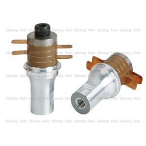 Flange Type Reverse Horn Ultrasonic Piezoelectric Transducer , Sealing High