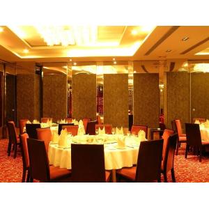 Foldable and Operable Sound Proof Partitions For Hotel 6m Height