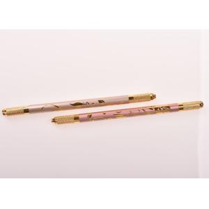 Multi Functional Microblading Eyebrow Tattoo Pen Double Head Alumium Body