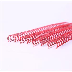 China Nanbo 2:1 Pitch 1/8in Double Loop Binding Wire For Book on sale
