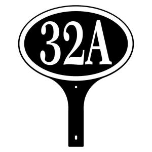 Custom Recycled Aluminum Reflective House Numbers Mailbox Rustfree Two Sided