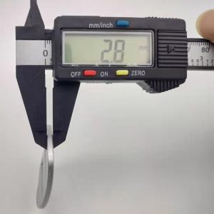 2.8mm Thick Aluminium Adjustable Slide Buckles G Hooks For Webbing