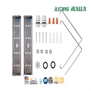 Polycarbonate Commercial LED Vapor Tight High Bay with IK10 Impact Resistance
