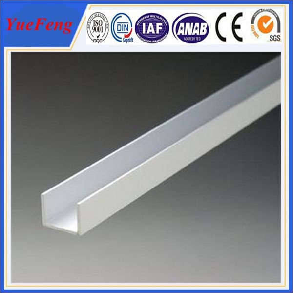 Quality Custom Anodized Aluminum Extrusions U Channel For Electronics wholesale
