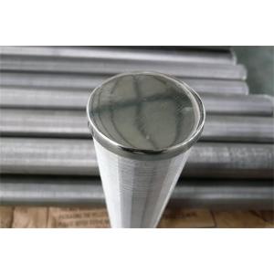 1x2mm Wedge Wire Wire Wrapped Johnson Type Screens Motor Filter 2205 Duplex