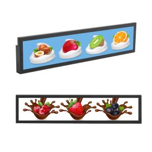 Supermarket Shelf Wall Mounted 38" Bar Type LCD Display